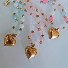 Load image into Gallery viewer, Pastel Heart Necklace