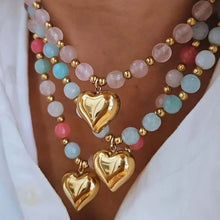 Load image into Gallery viewer, Pastel Heart Necklace