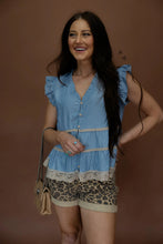 Load image into Gallery viewer, Llano Lace Denim