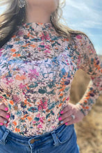 Load image into Gallery viewer, Field of Flowers Mesh Top