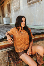 Load image into Gallery viewer, Cutesy in Cowtown Top *Saddle