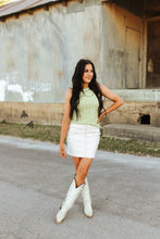 Load image into Gallery viewer, Lady Lace Tank *Sherby Lime