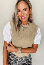 Load image into Gallery viewer, Beige Sweater Top