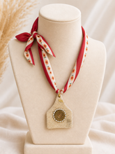 Load image into Gallery viewer, Cow Tag Shotgun Shell Twillie Necklace