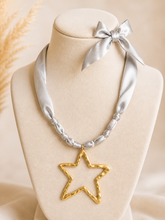 Load image into Gallery viewer, Gold Star Twillie Necklace