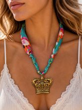 Load image into Gallery viewer, Crown Twillie Necklace - Gold