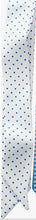 Load image into Gallery viewer, White with Blue Polka Dot Twillie
