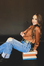 Load image into Gallery viewer, Leather Outlaw in Saddle