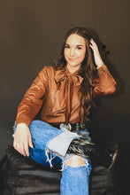 Load image into Gallery viewer, Leather Outlaw in Saddle