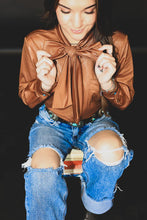 Load image into Gallery viewer, Leather Outlaw in Saddle