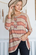 Load image into Gallery viewer, Oversized Aztec Top