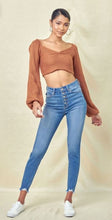 Load image into Gallery viewer, KanCan High Rise Medium Wash Skinny Jean