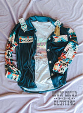 Load image into Gallery viewer, Aztec Teal Deal