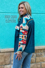 Load image into Gallery viewer, Aztec Teal Deal