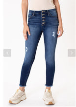 Load image into Gallery viewer, KanCan Amanda Button Fly Skinny Jean